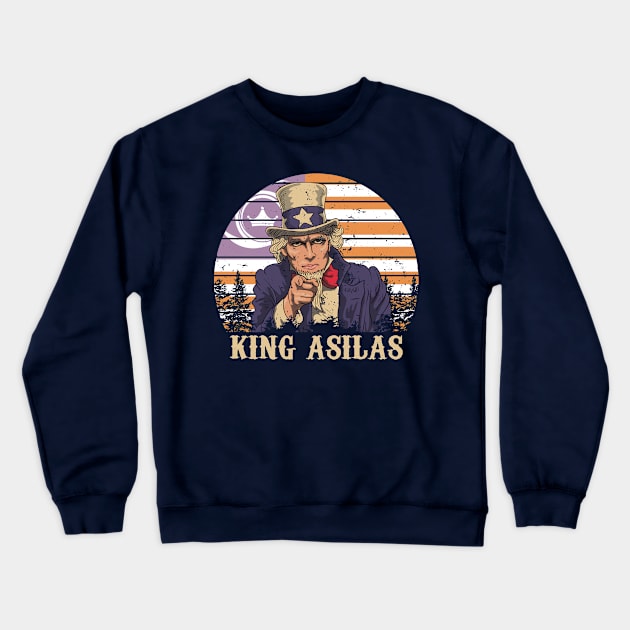 King Asilas Wants You Crewneck Sweatshirt by kingasilas